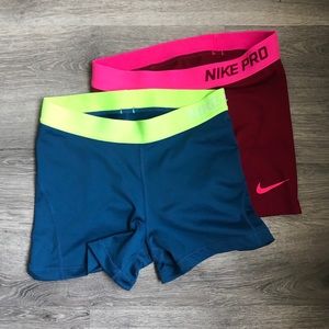 Nike Pro Spandex Shorts